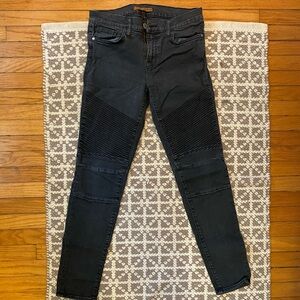 Rebecca Minkoff Black Moto Jeans - 29